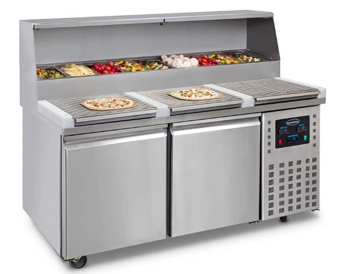 CombiSteel pizzadisk - 2 Skabe