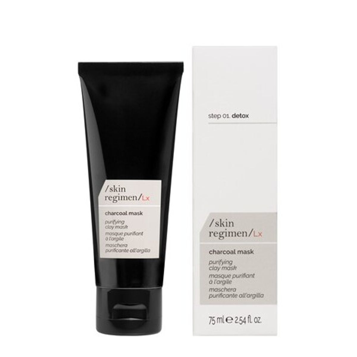 Comfort Zone, Skin Regimen LX Bamboo Charcoal Mask,75 ml. - Ansigtsmaske, Hudpleje, Lermaske