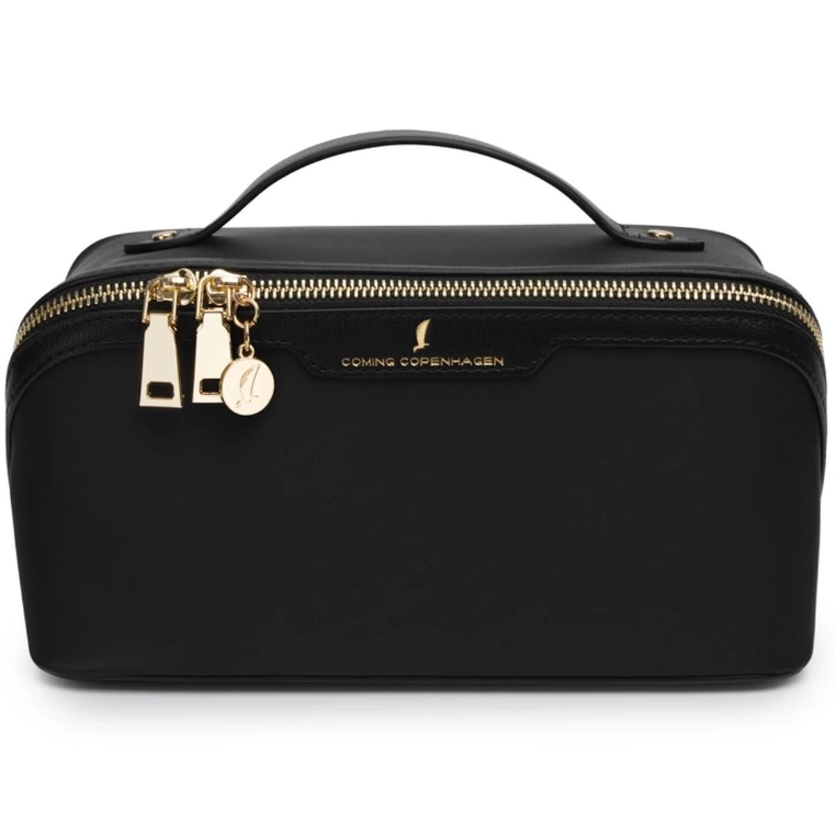 Coming Copenhagen Lulu Cosmetic Bag - Caviar Black