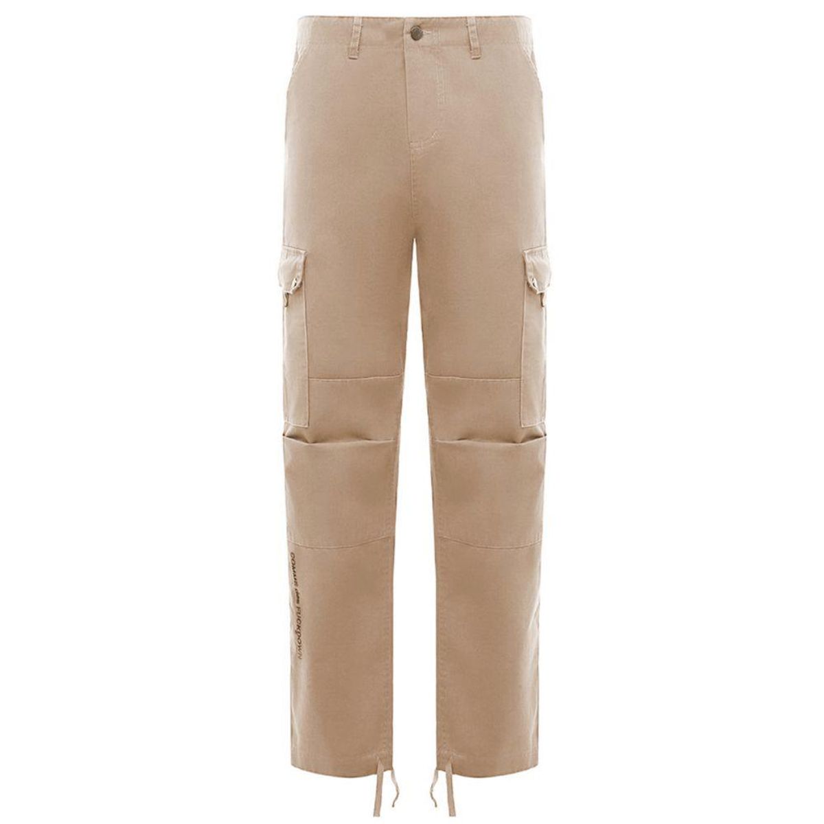 Comme Des Fuckdown Beige Cotton Jeans & Pants