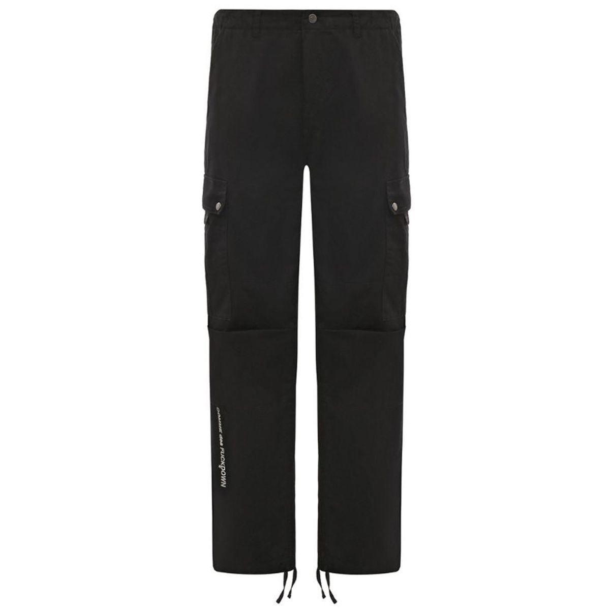 Comme Des Fuckdown Black Cotton Jeans & Pants