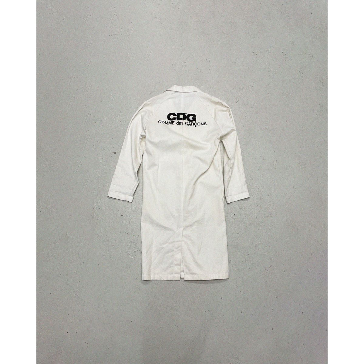 COMME DES GARCONS WHITE COAT