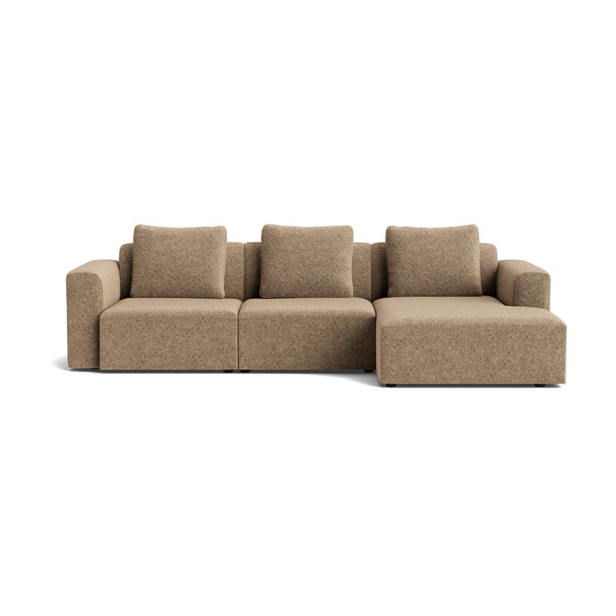 Como chaiselong sofa, højrevendt