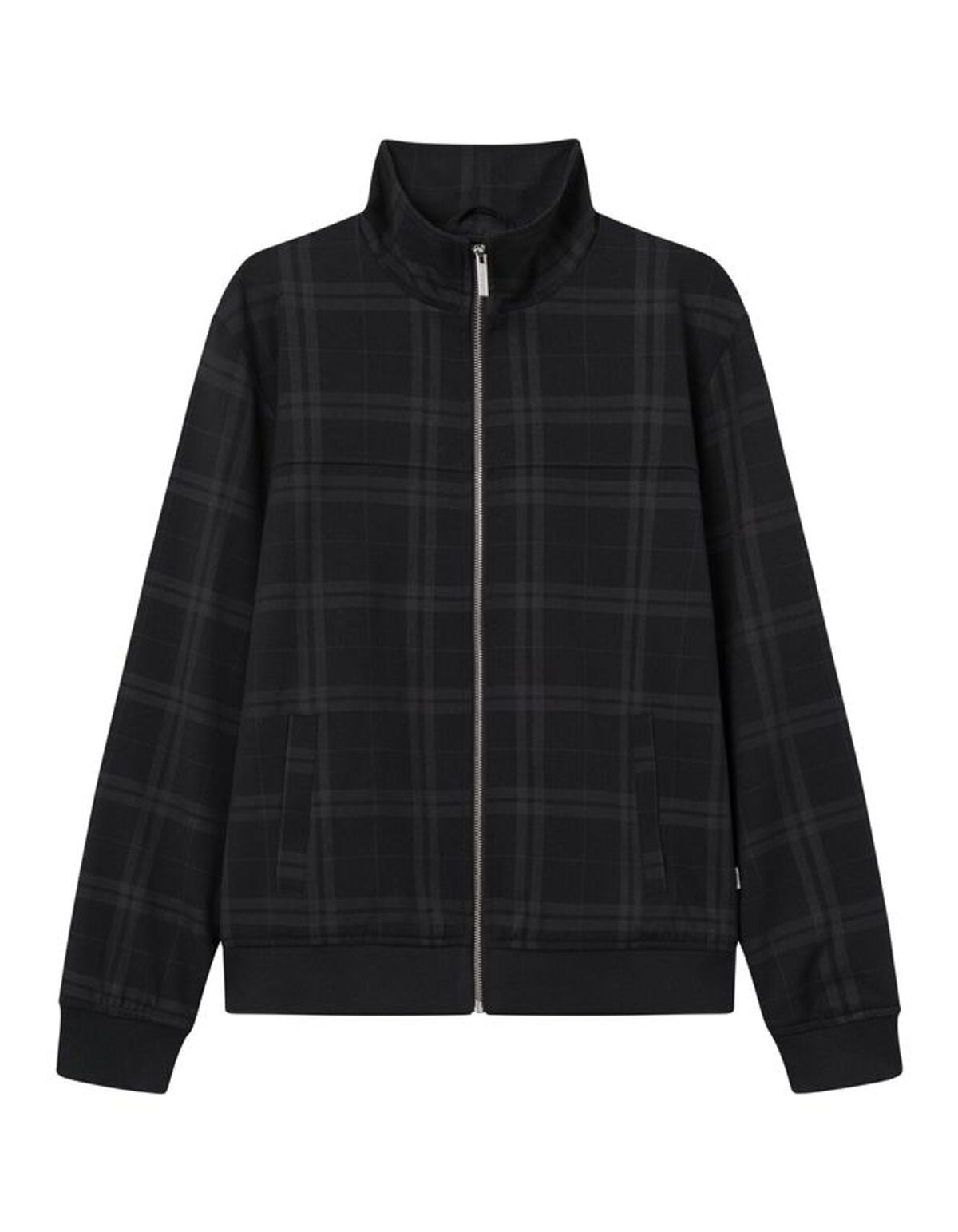 Como Check Harrington Wool Mélange