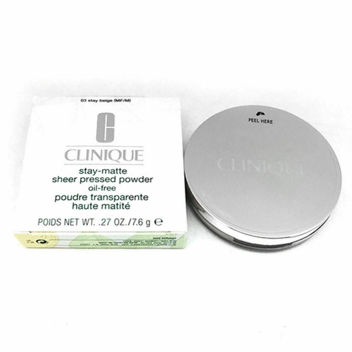 Compact Powders Stay Matte Clinique 04 - stay honey 7,6 g