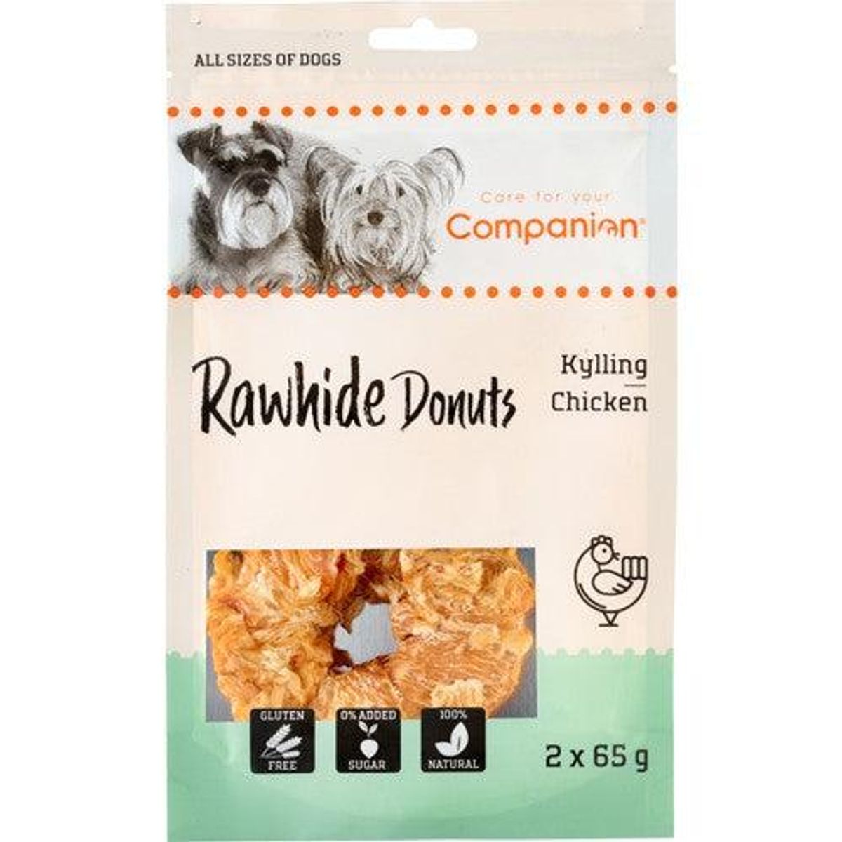 Companion Rawhide Chicken Donuts 130g