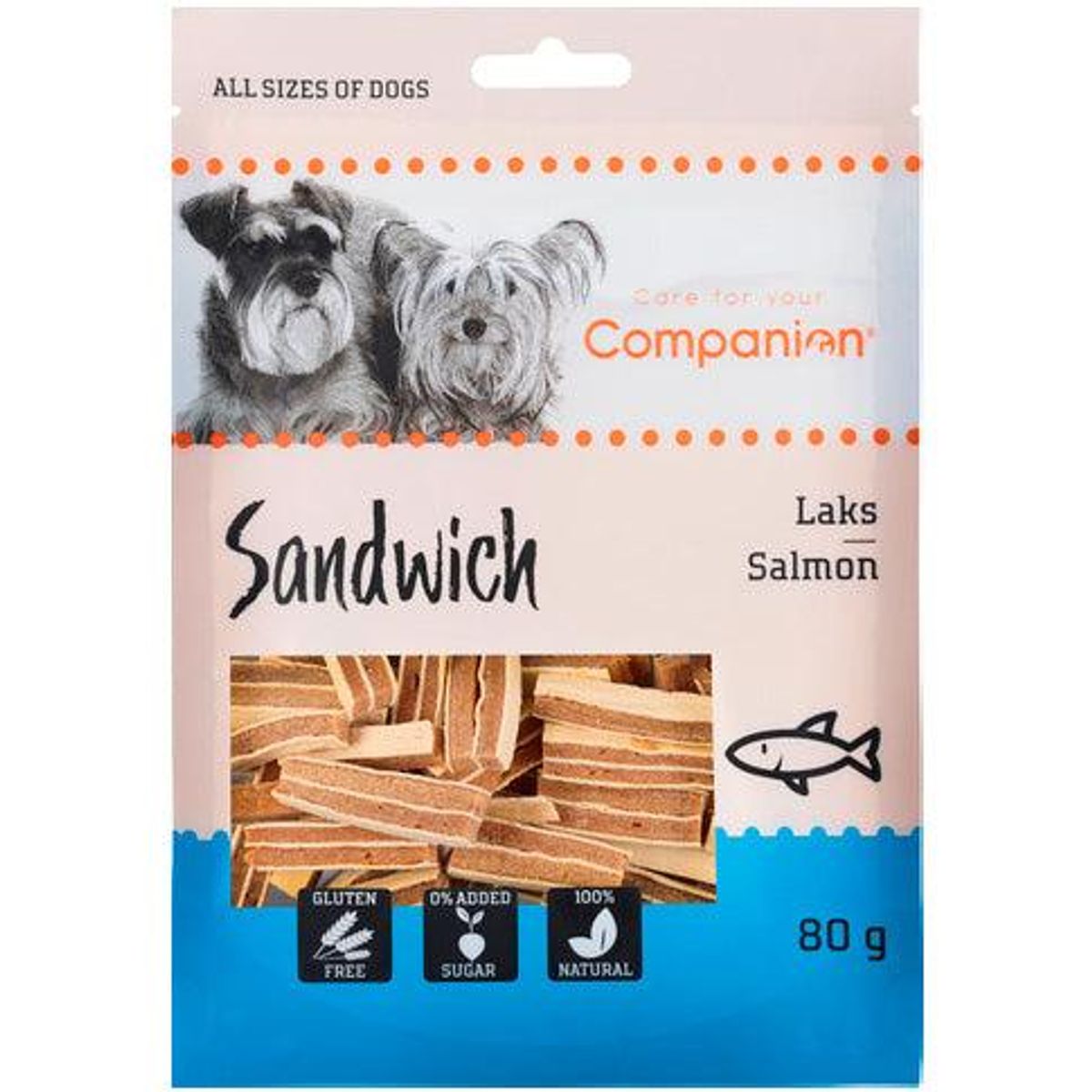 Companion Salmon Sandwich , 80g