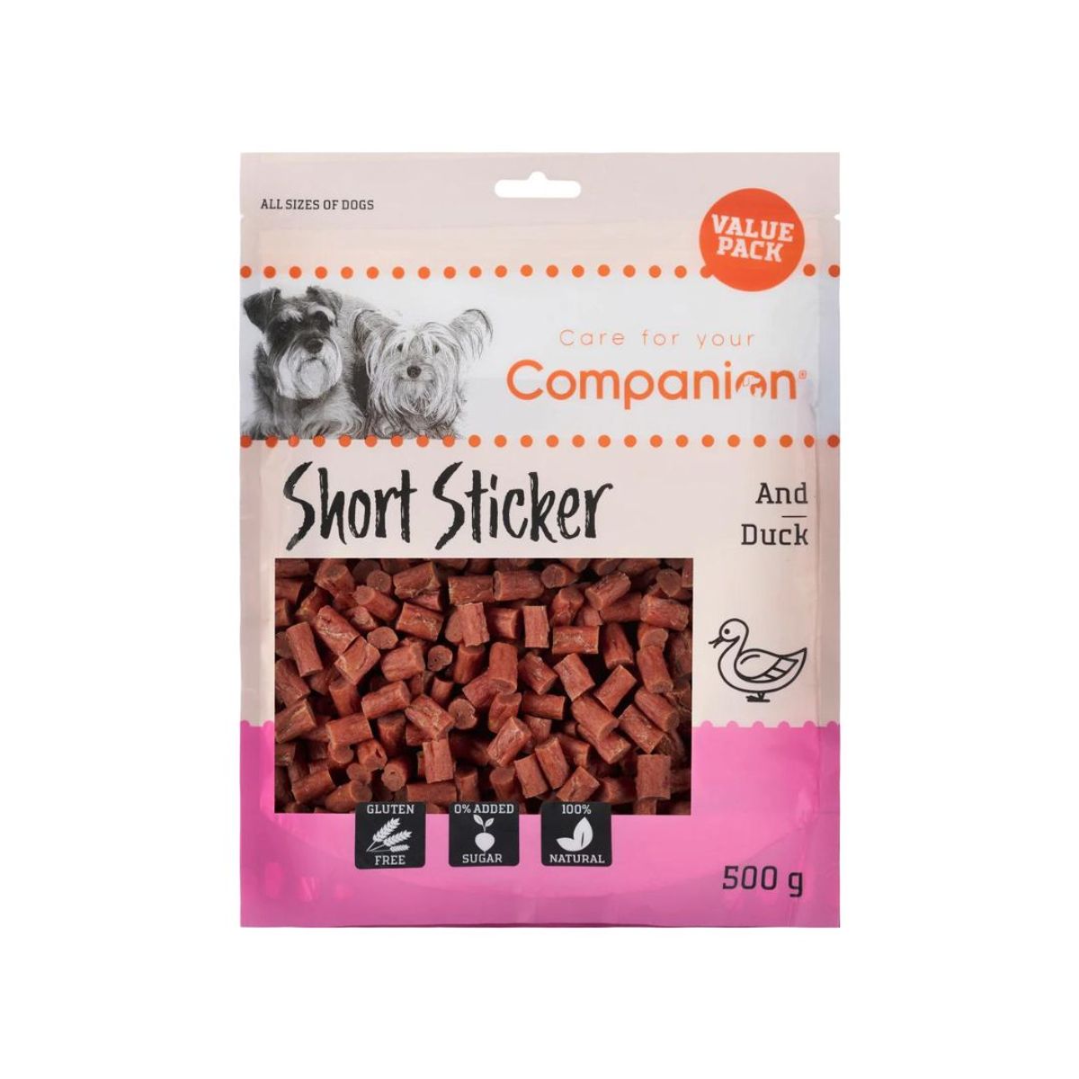 Companion Short Duck Sticks 1,5cm 80g