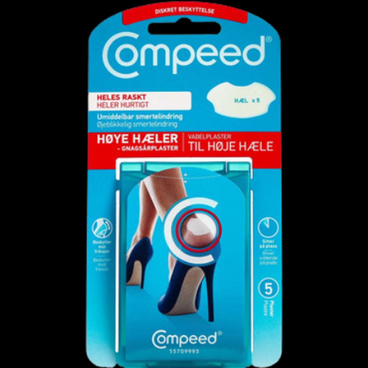 Compeed High Heel Vabelplaster - 5 stk.