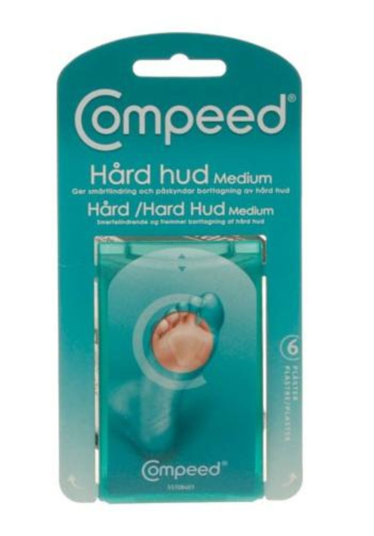 Compeed hår hud plaster medium.