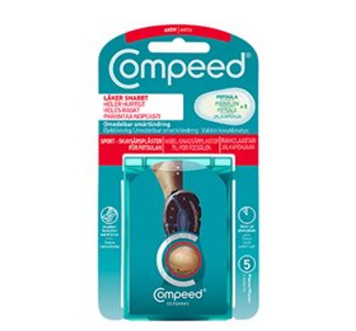 Compeed Vabelplaster Fodsål - 5stk.