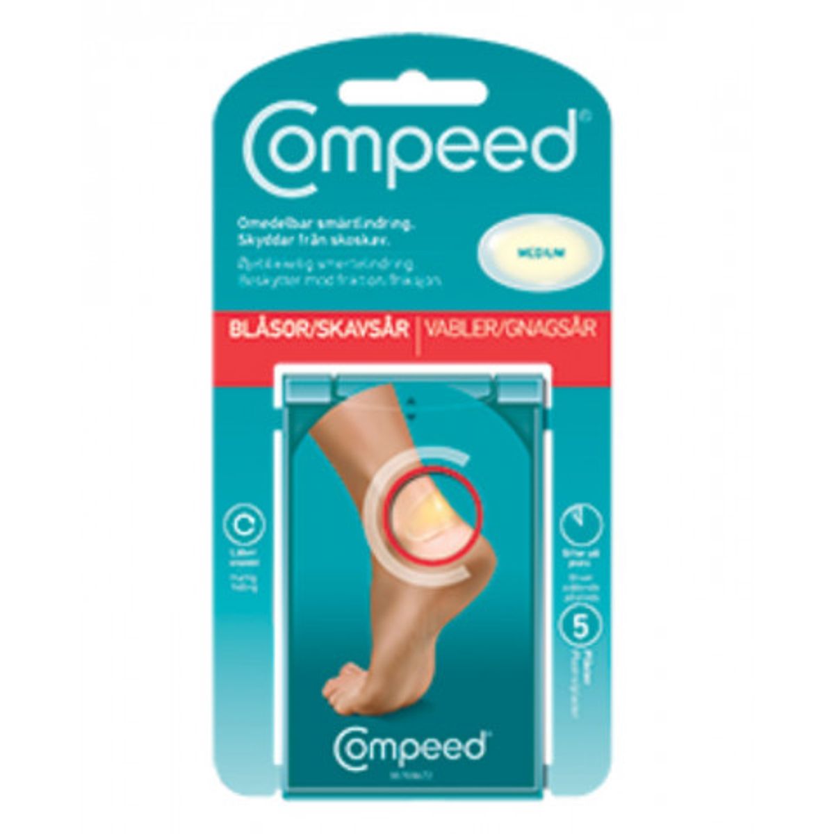 Compeed Vabelplaster Medium 5 stk