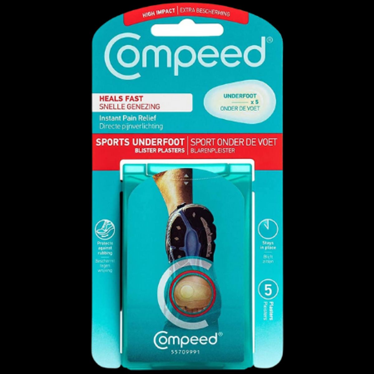 Compeed Vabelplaster til Fodsål - 5 stk