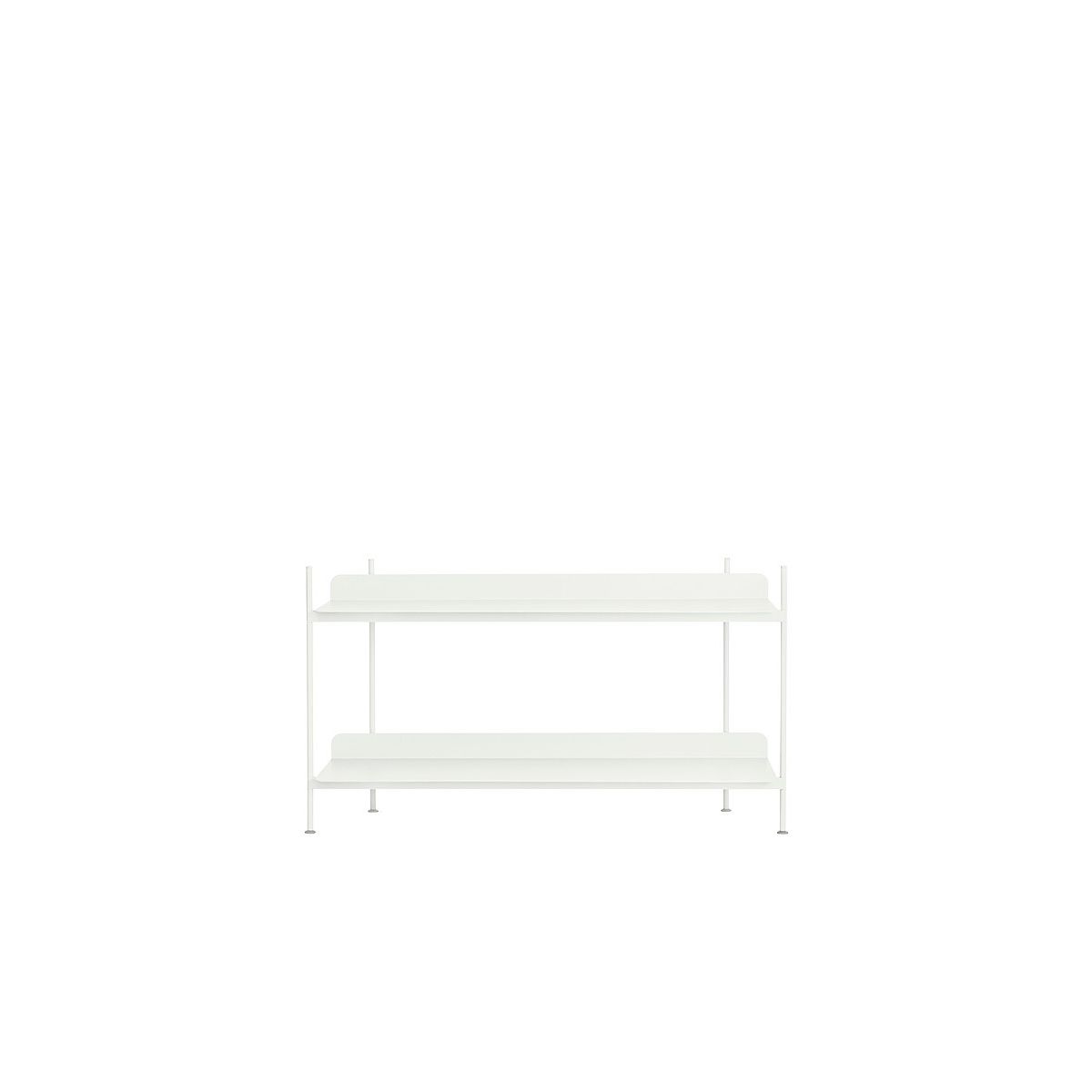 Compile Shelving System, configuration 1 fra Muuto (White)