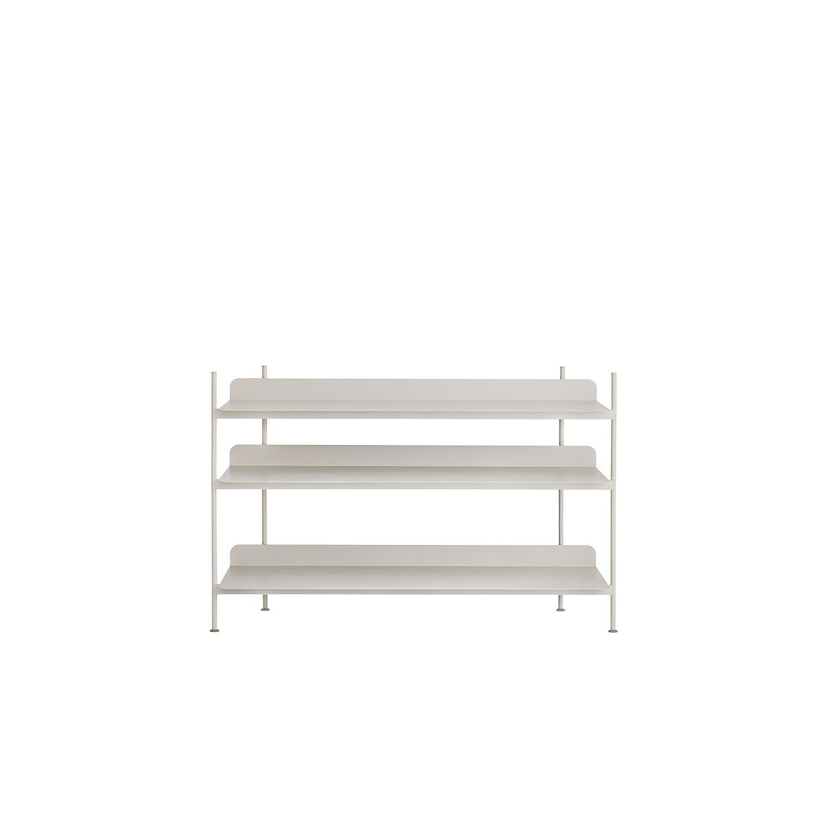 Compile Shelving System, configuration 2 fra Muuto (Grey)