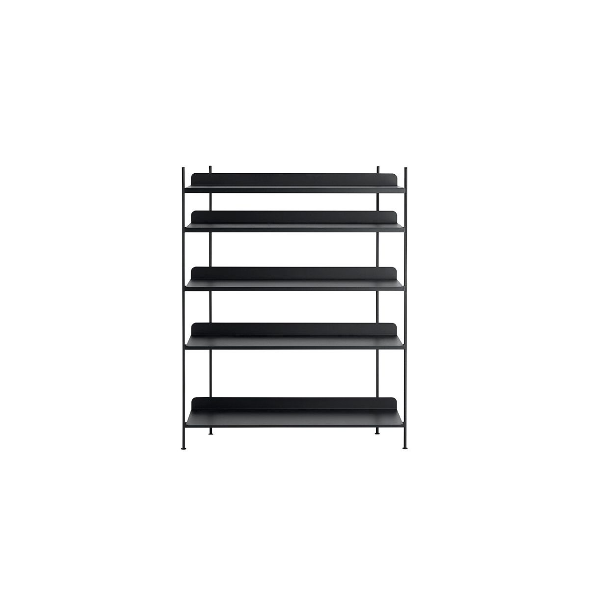 Compile Shelving System, configuration 3 fra Muuto (Black)