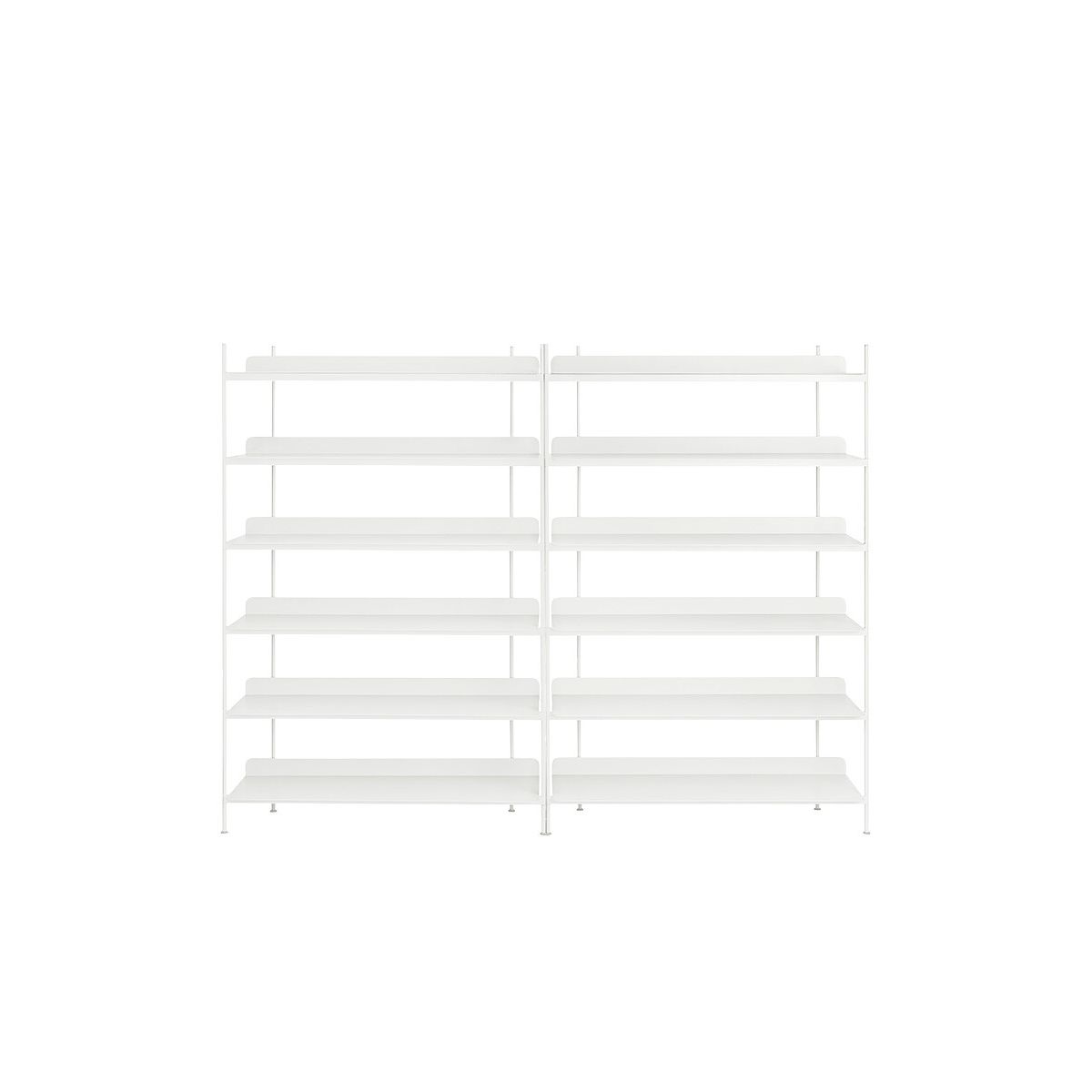 Compile Shelving System, configuration 8 fra Muuto (White)