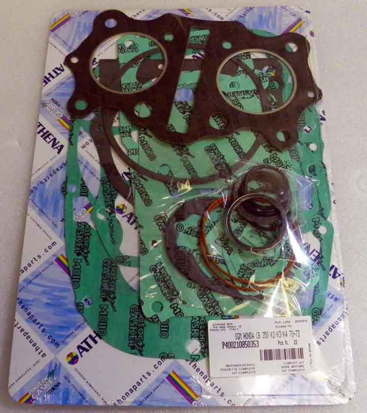 Complete Gasket Kit: Honda 350 SL 1971 - P400210850353