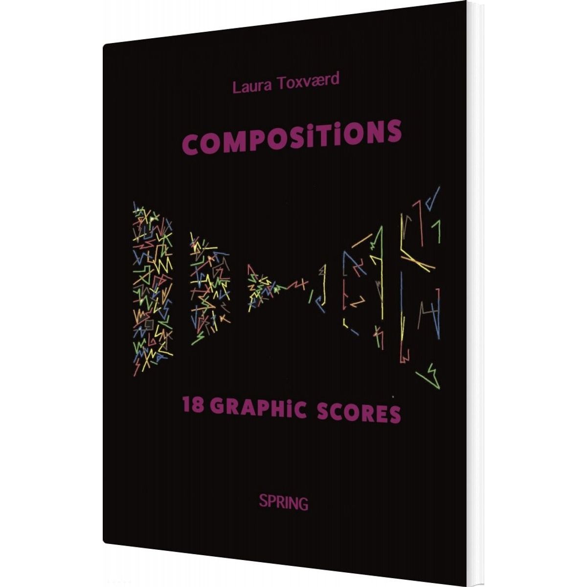 Compositions - 18 Graphic Scores - Laura Toxværd - English Book