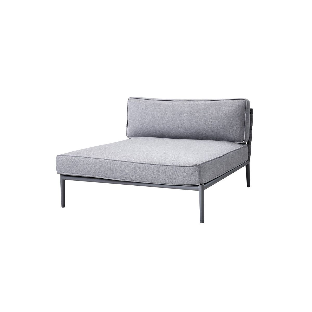 Conic Daybed Modul inkl. Hyndesæt fra Cane-line (Light grey)