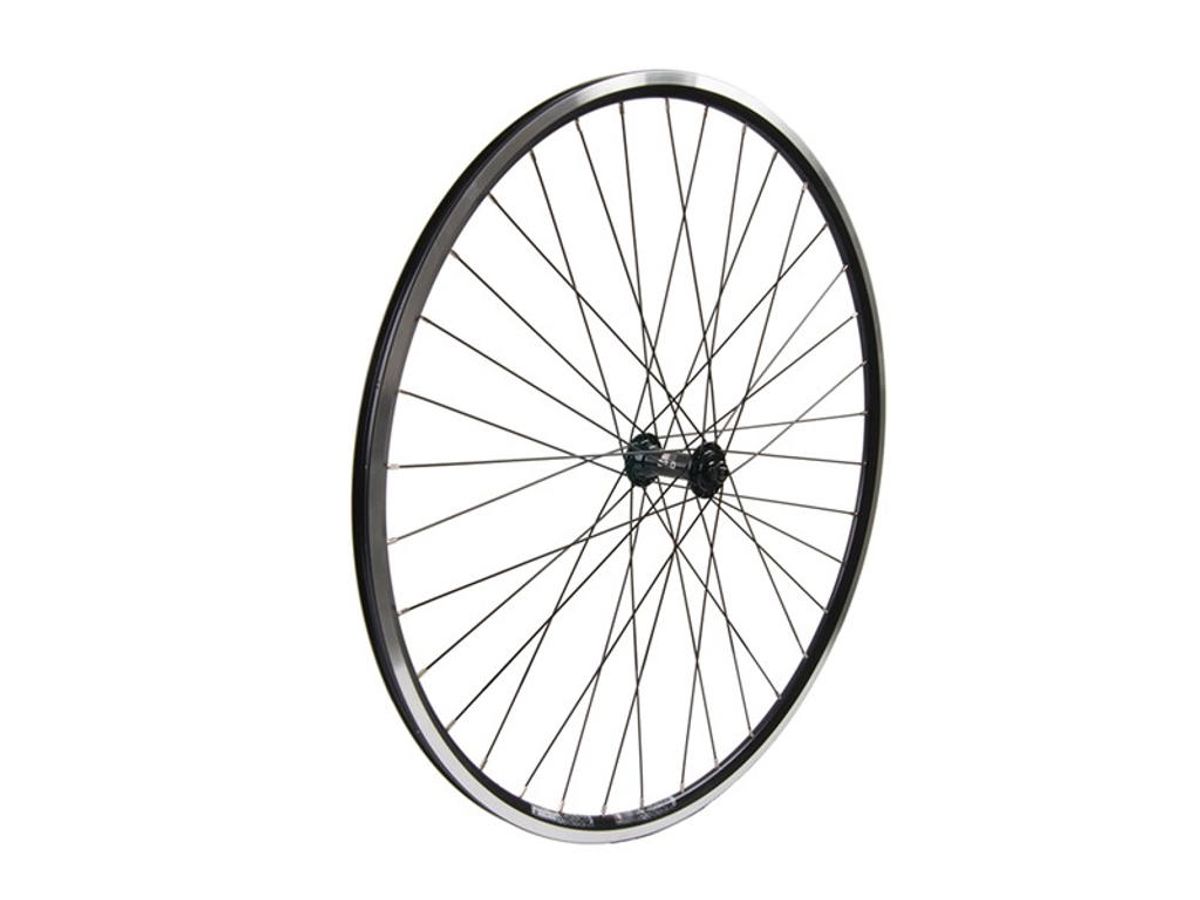 Connect City/MTB Forhjul - 700C - QR nav - Mach1 CFX 13,4 mm fælg - Sort