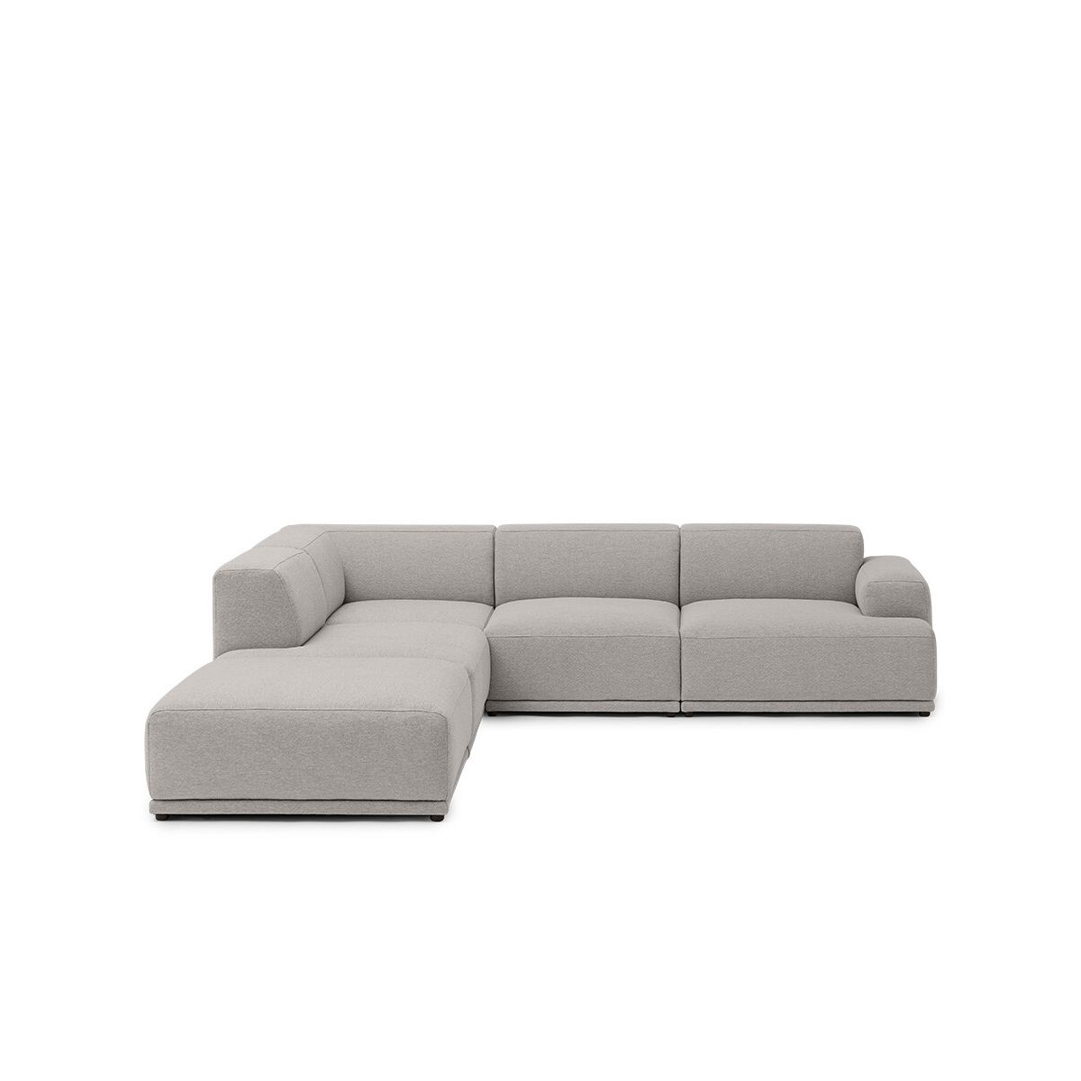 Connect Soft Modular hjørnesofa, kombination 1 fra Muuto (Clay 12)