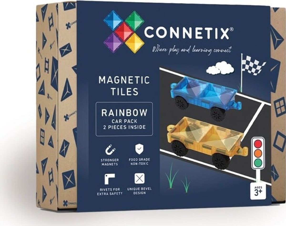 Connetix - Car Pack - Magnetbiler 2 Stk. - (ct-r-00002-ca)