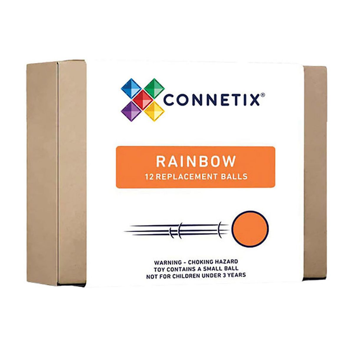 Connetix Kugler - 12-pak - Rainbow