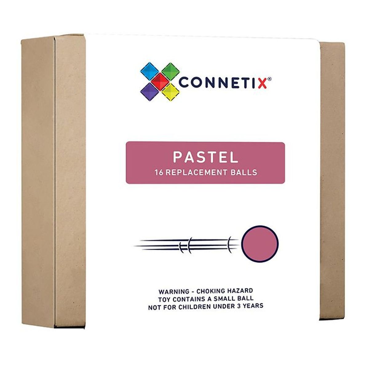 Connetix Kugler - 16 stk. - Pastel Replacement