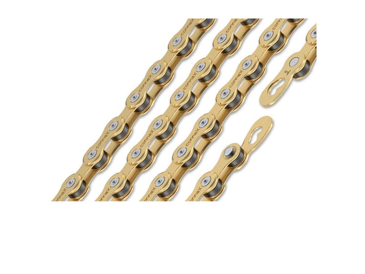 Connex kæde 10SG Gold - Til 10 gear - 114 led - inklusiv samleled