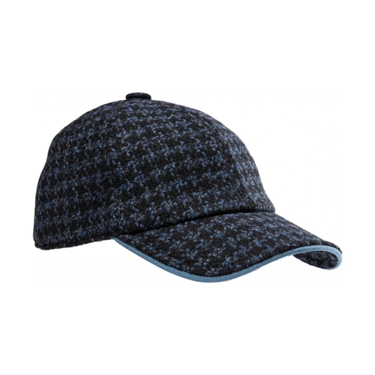 Connexion Tie WOOLEN CAP Check I navy til herre