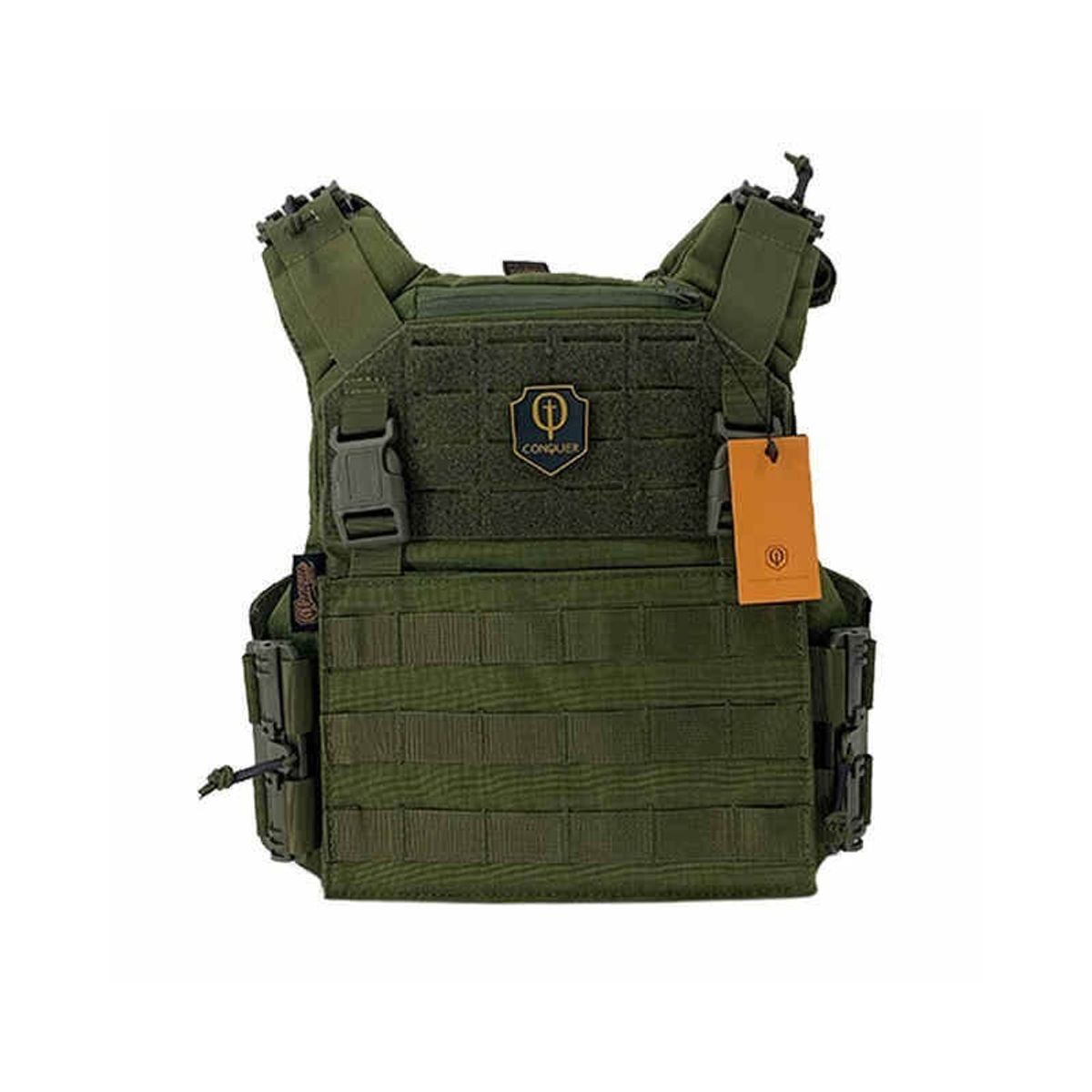 Conquer CQR Plate Carrier OD Grøn