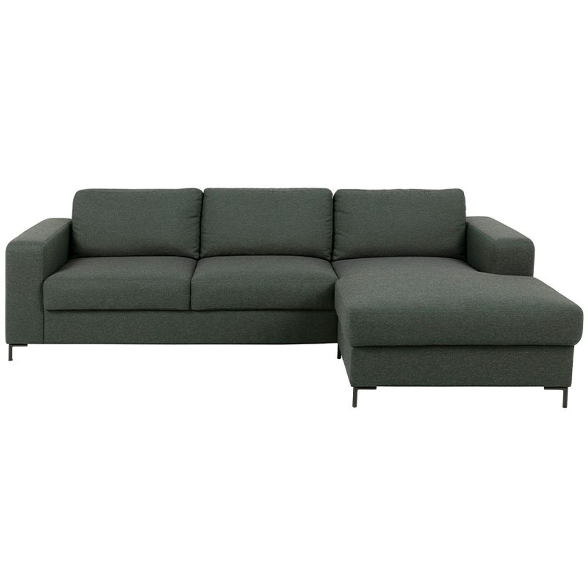 Construct chaiselongsofa - stof/læder