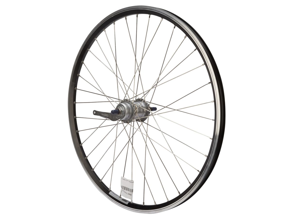 Contec 26" baghjul - Classic Z19 fælg - 19-559 - Shimano Nexus 3 gear - Fodbremse - Sort