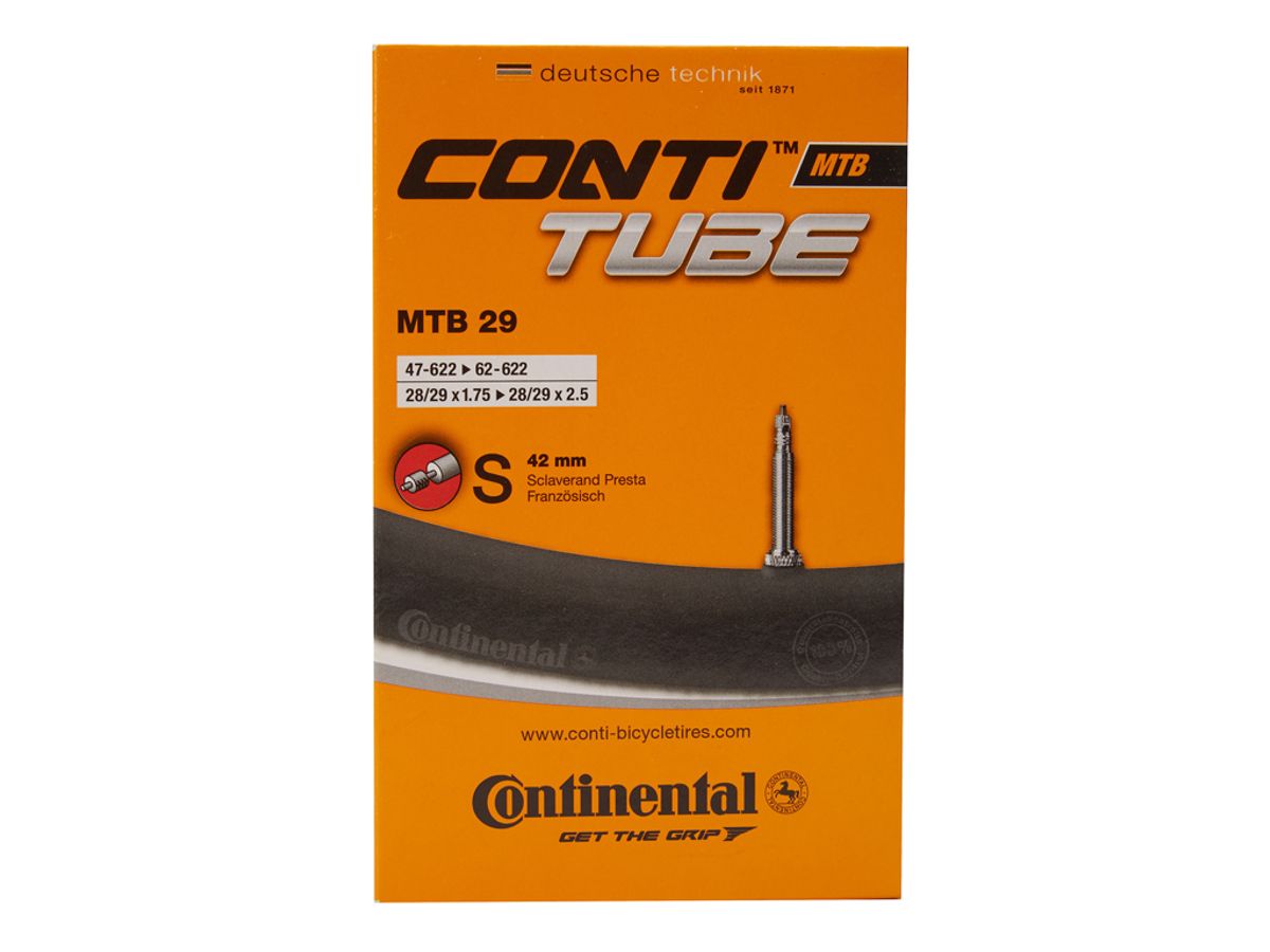 Continental MTB 29 - Cykelslange - Str. 29"x1.75-2.50" (47-62x622) - 42 mm racerventil