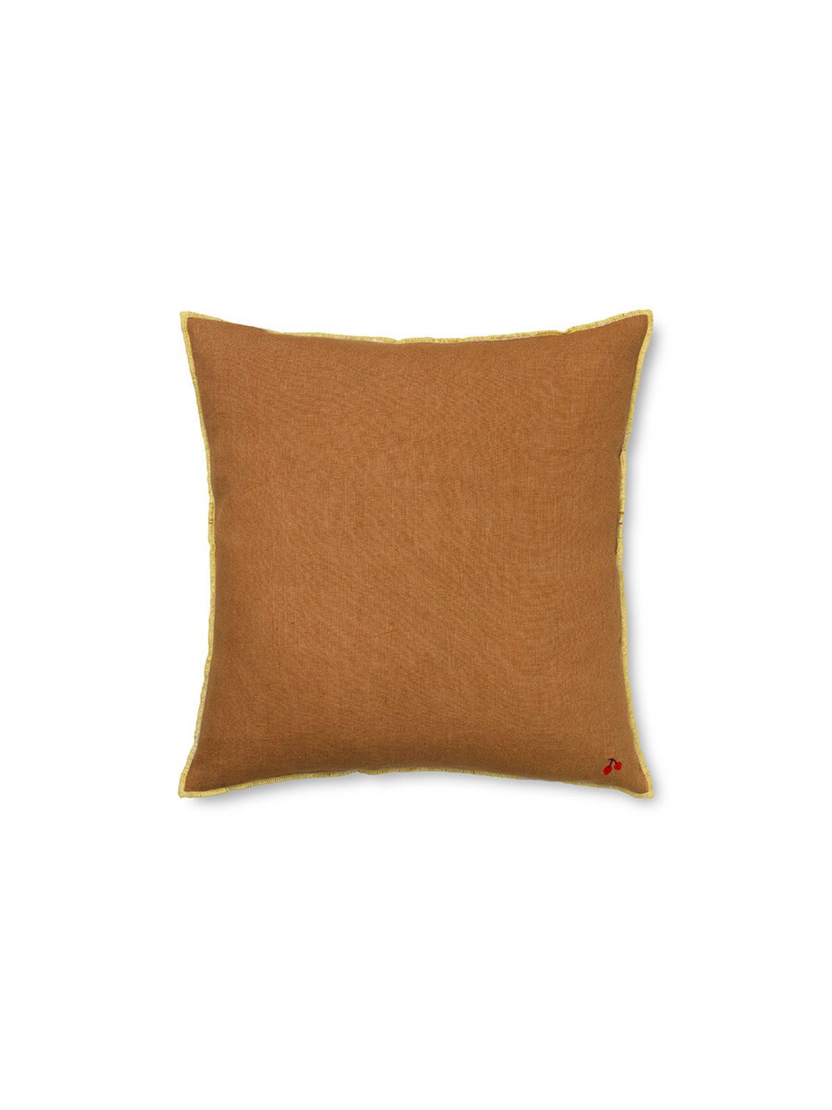 Contrast Linen Cushion fra Ferm Living (Sugar Kelp)