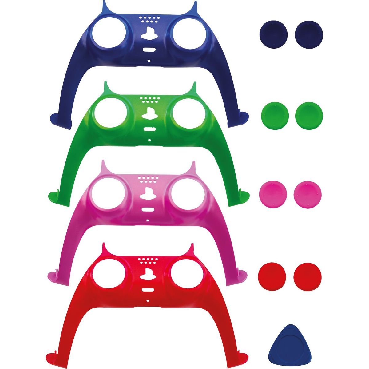 Controller Styling Kits - Faceplate And Thumb Grips X 4(white Box)