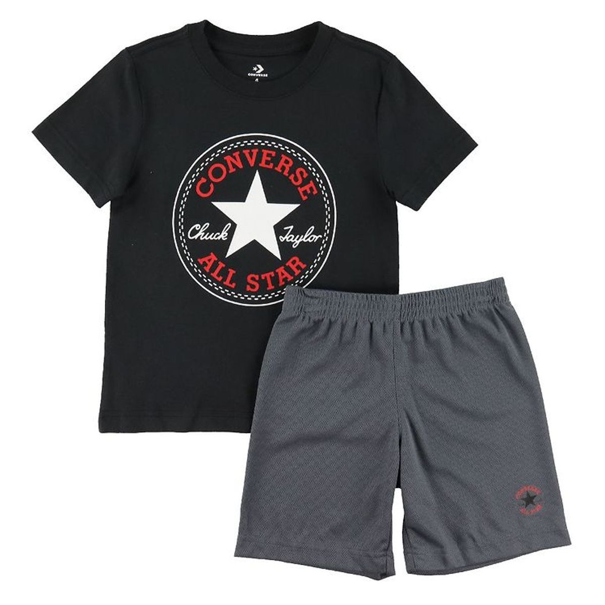 Converse Shortssæt - T-shirt/Shorts - Dark Gray