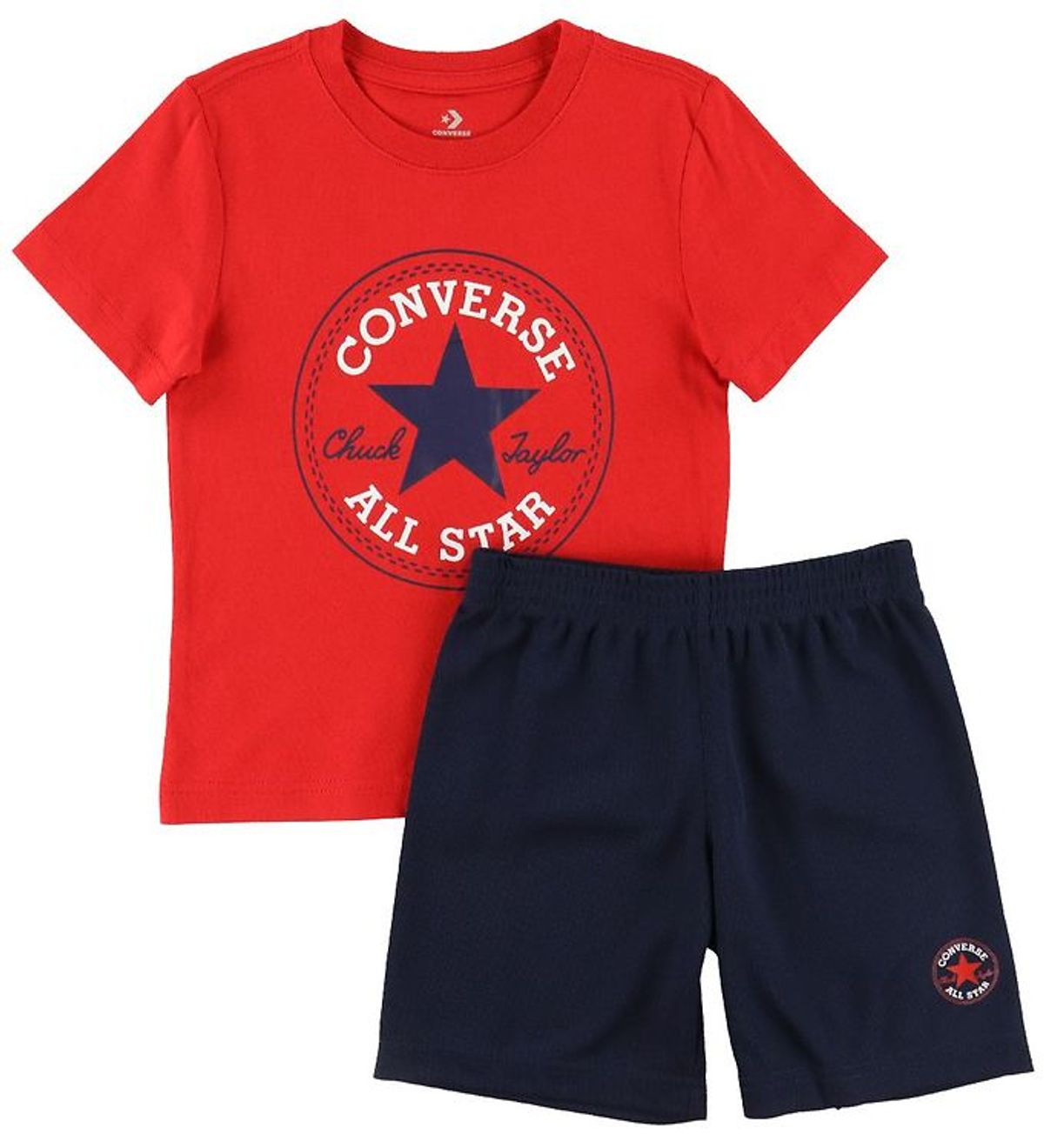 Converse Shortssæt - T-shirt/Shorts - Obsidian