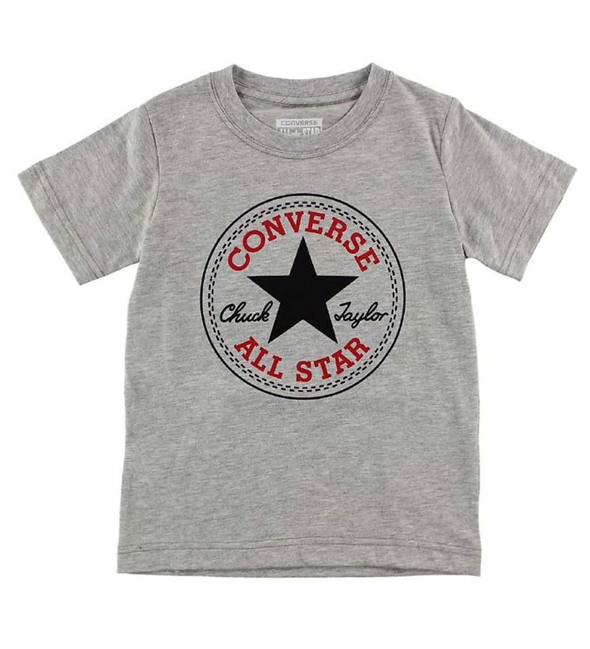 Converse T-shirt - Gråmeleret m. Logo