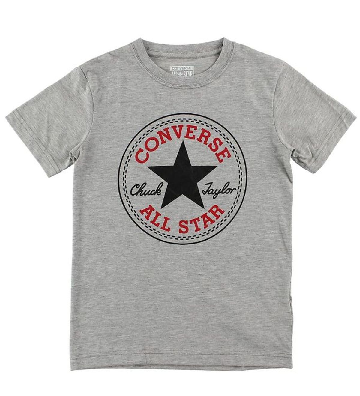 Converse T-shirt - Gråmeleret m. Logo