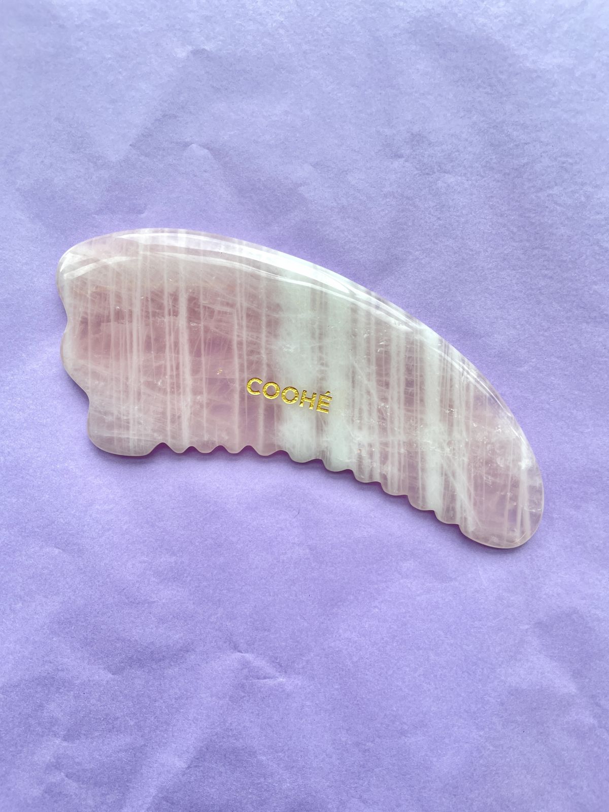 Coohé Rose Quartz Body Gua Sha