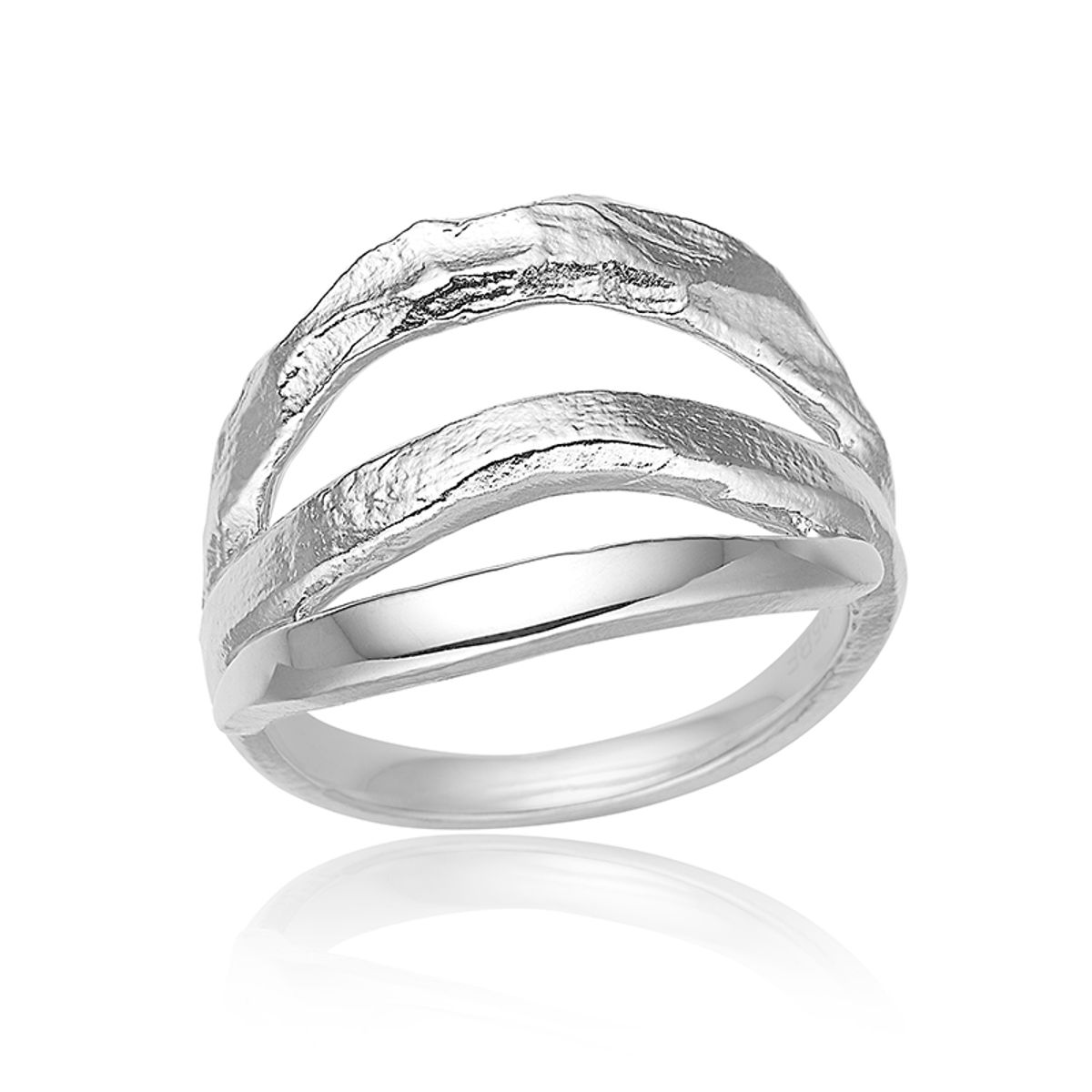 Cool ring i sølv - 65