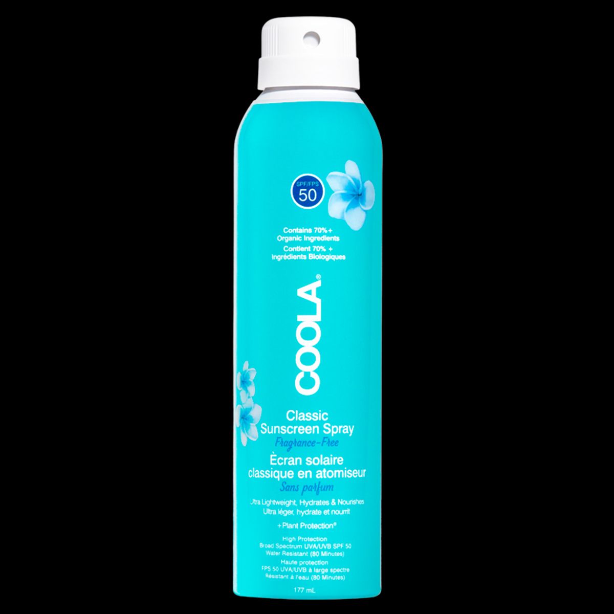 Coola Classic Body Spray Fragrance-Free SPF 50 (177 ml)