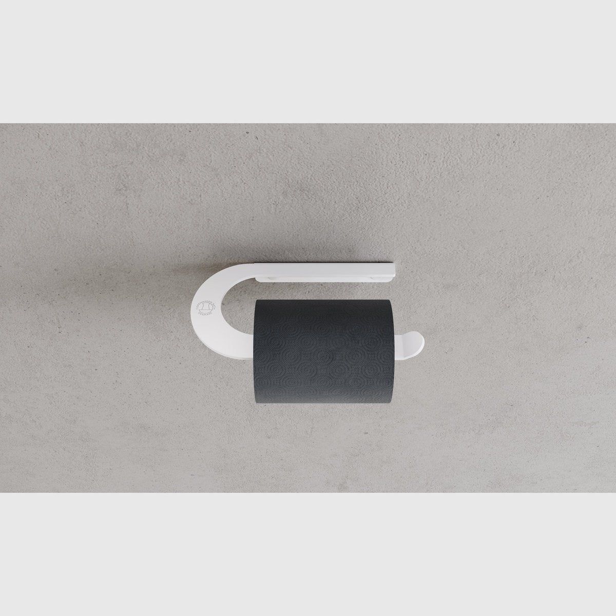 Copenhagen Bath CB 100 toiletrulleholder - mat hvid