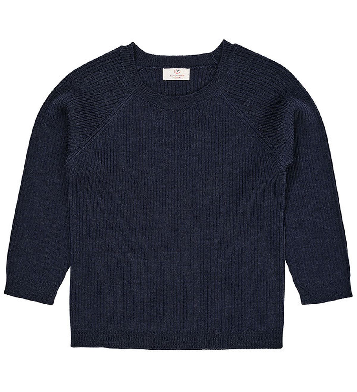 Copenhagen Colors Bluse - Strik - Uld - Navy