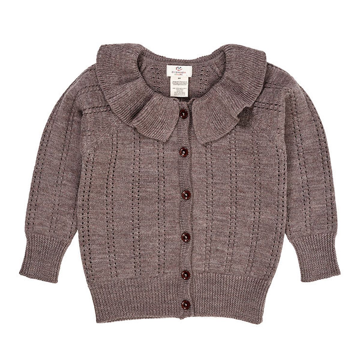 Copenhagen Colors Cardigan - Uld - Natural Melange