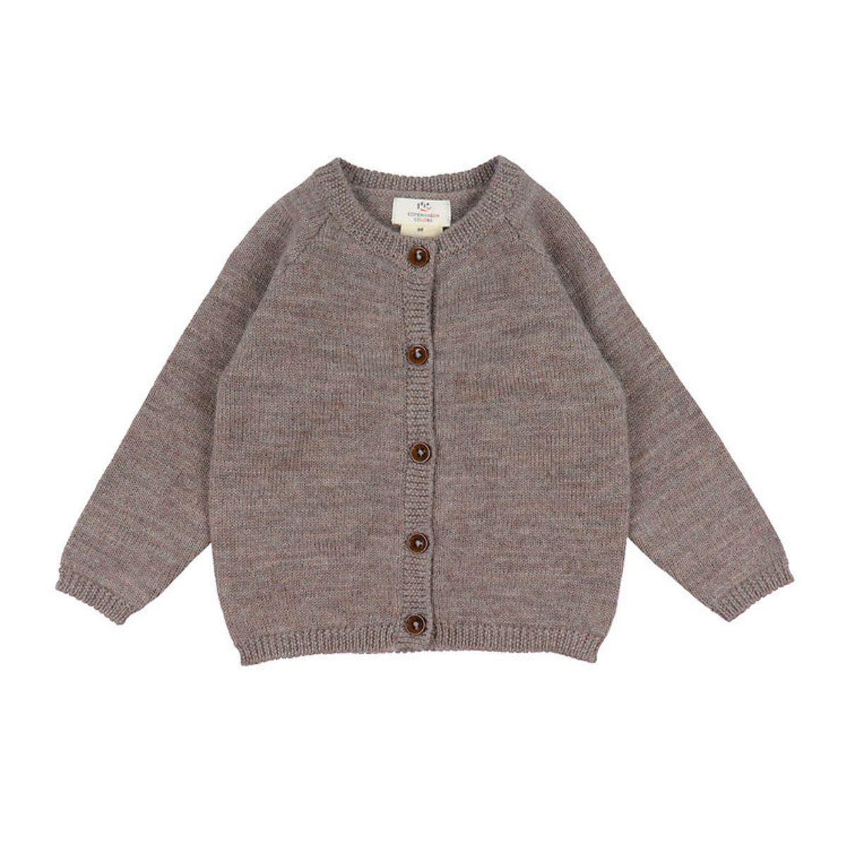 Copenhagen Colors Cardigan - Uld - Natural Melange