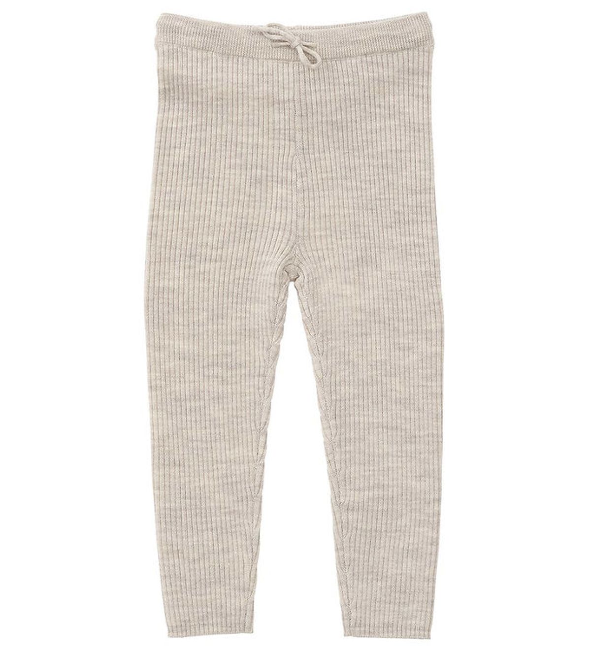 Copenhagen Colors Leggings - Uld - Pale Cream Melange