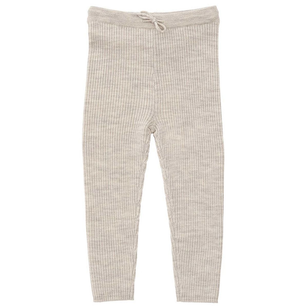 Copenhagen Colors Leggings - Uld - Pale Cream Melange